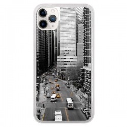 Coque iPhone 11 Pro New York Noir et Blanc - Anaëlle...