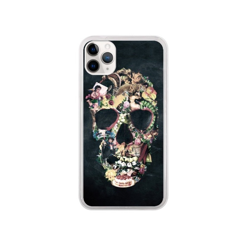 Coque iPhone 11 Pro Skull Vintage Tête de Mort - Ali Gulec