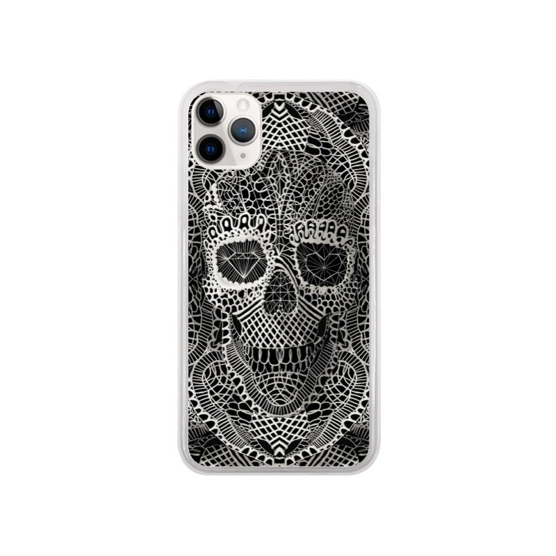 Coque iPhone 11 Pro Skull Lace Tête de Mort - Ali Gulec