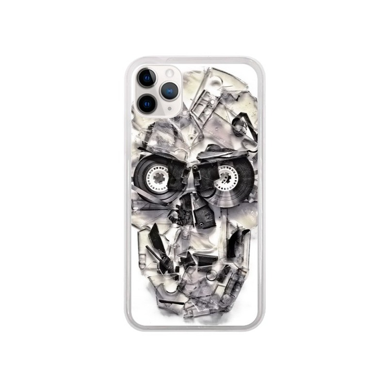 Coque iPhone 11 Pro Tape Skull K7 Tête de Mort - Ali Gulec
