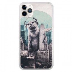 Coque iPhone 11 Pro Loutre Dj New York - Ali Gulec