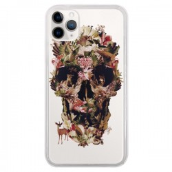 Coque iPhone 11 Pro Jungle Skull Tête de Mort...