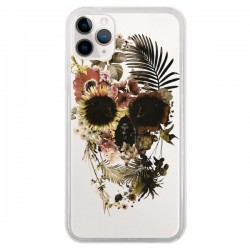 Coque iPhone 11 Pro Garden Skull Tête de Mort...