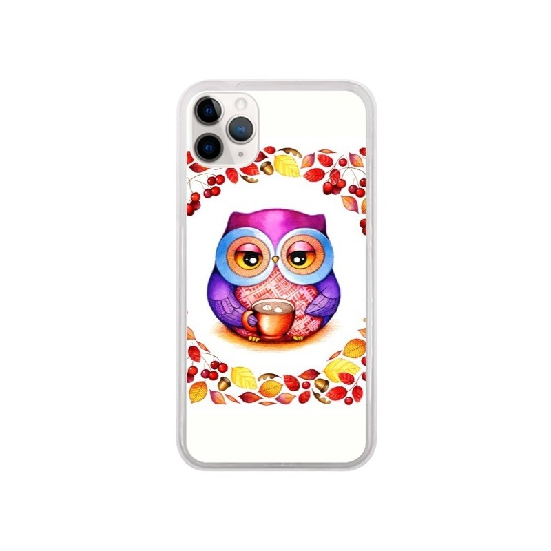 Coque iPhone 11 Pro Chouette Automne - Annya Kai