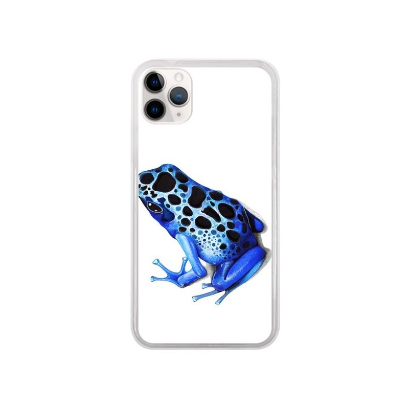 Coque iPhone 11 Pro Grenouille Bleue - Annya Kai