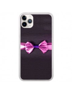 Coque iPhone 11 Pro Noeud Papillon Kitty Bow Tie - Asano...
