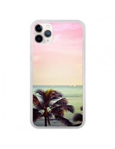 Coque iPhone 11 Pro Sunset Palmier Palmtree - Asano Yamazaki