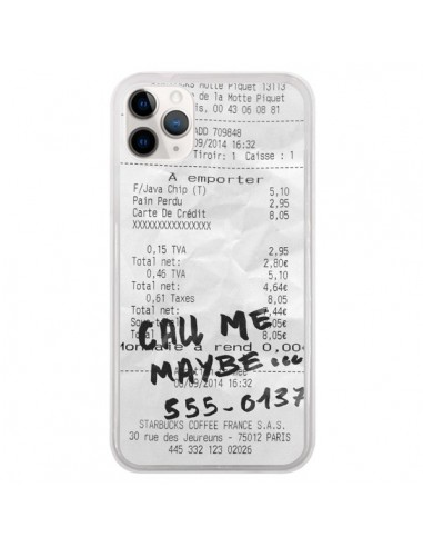 Coque iPhone 11 Pro Call me maybe - Benoit Bargeton
