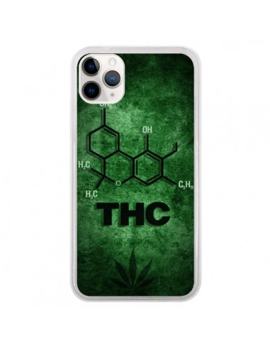 Coque iPhone 11 Pro THC Molécule - Bertrand Carriere