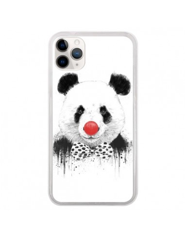 Coque iPhone 11 Pro Clown Panda - Balazs Solti