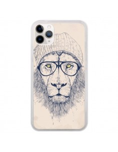 Coque iPhone 11 Pro Cool Lion Lunettes - Balazs Solti