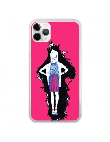 Coque iPhone 11 Pro Lola Femme Fashion Mode Rose - Cécile