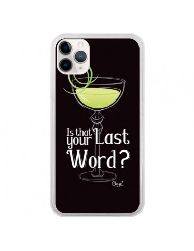 Coque iPhone 11 Pro Is that your Last Word Cocktail Barman - Chapo