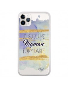 Coque iPhone 11 Pro Je suis une Maman Formidable Violet...