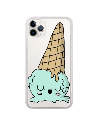 Coque iPhone 11 Pro Ice Cream Glace Summer Ete Renverse Transparente - Claudia Ramos