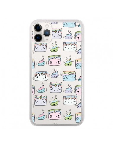 Coque iPhone 11 Pro Licorne Unicorn Cute Swag Transparente - Claudia Ramos