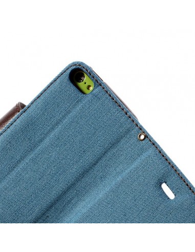 Etui Portefeuille en Jean pour iPhone 5C
