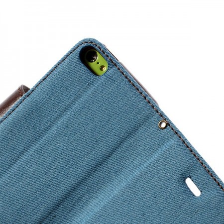 Etui Portefeuille en Jean pour iPhone 5C Etui Portefeuille en Jean pour iPhone 5C