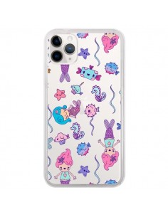 Coque iPhone 11 Pro Mermaid Petite Sirene Ocean...