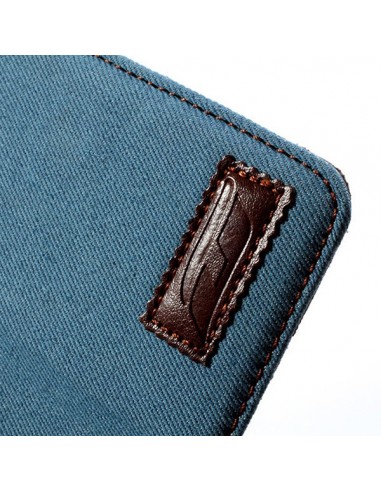 Etui Portefeuille en Jean pour iPhone 5C