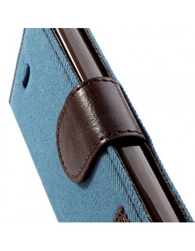 Etui Portefeuille en Jean pour iPhone 5C