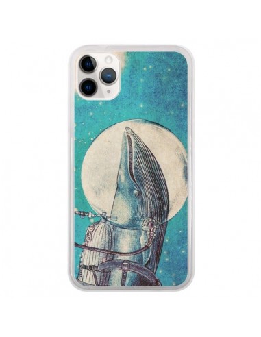 Coque iPhone 11 Pro Baleine Whale Voyage Journey - Eric Fan