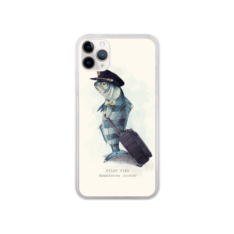 Coque iPhone 11 Pro The Pilot Fish Poisson Pilote - Eric Fan