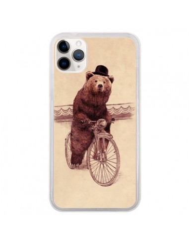 Coque iPhone 11 Pro Ours Velo Barnabus Bear - Eric Fan