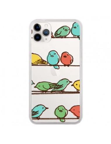Coque iPhone 11 Pro Oiseaux Birds Transparente - Eric Fan