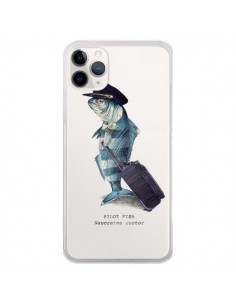 Coque iPhone 11 Pro Pilot Fish Poisson Pilote...