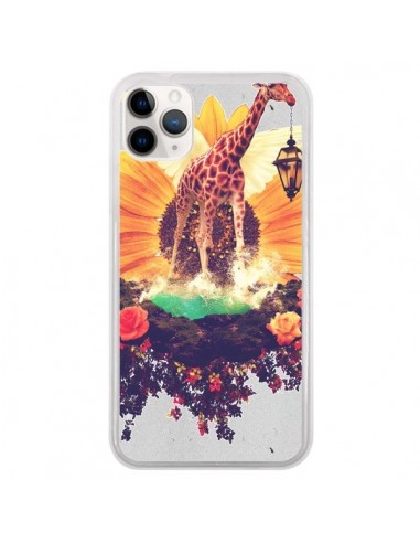 Coque iPhone 11 Pro Girafflower Girafe - Eleaxart