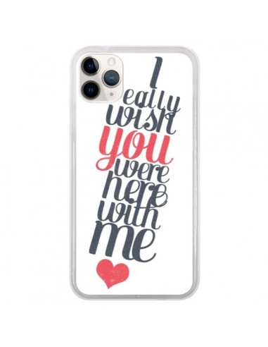 Coque iPhone 11 Pro Here with me - Eleaxart