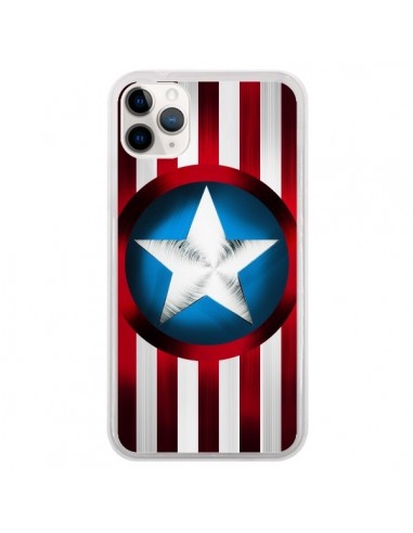 Coque iPhone 11 Pro Captain America Great Defender - Eleaxart