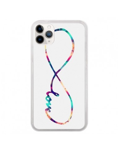 Coque iPhone 11 Pro Love Forever Infini Couleur - Eleaxart