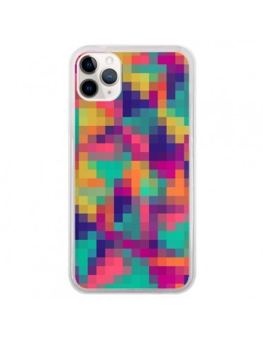 Coque iPhone 11 Pro Exotic Mosaic Pixels Azteque - Eleaxart