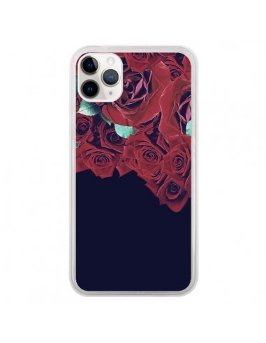 Coque iPhone 11 Pro Roses - Eleaxart