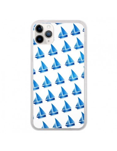 Coque iPhone 11 Pro Bateau Voilier Barquitos - Eleaxart