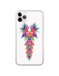 Coque iPhone 11 Pro Parrot Kingdom Royaume Perroquet -...