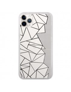Coque iPhone 11 Pro Lignes Grilles Side Grid Abstract...