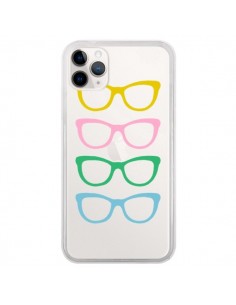 Coque iPhone 11 Pro Sunglasses Lunettes Soleil Couleur...