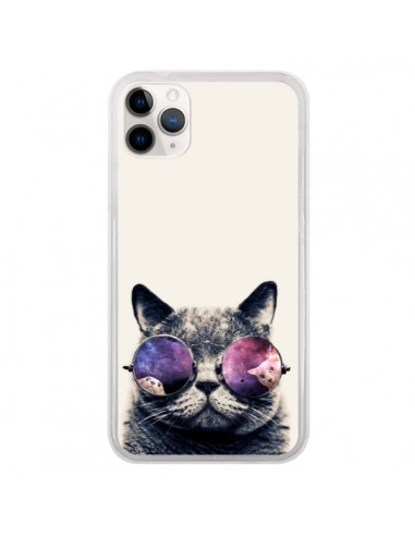 Coque iPhone 11 Pro Chat à lunettes - Gusto NYC