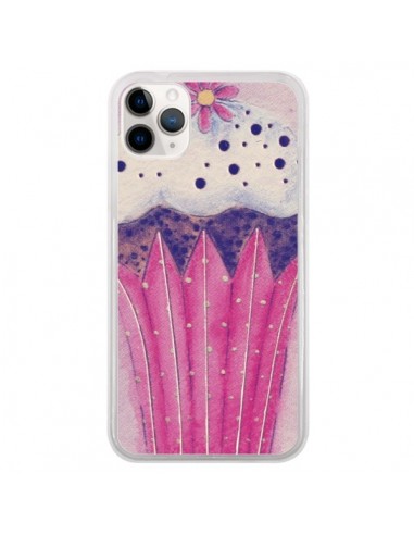 Coque iPhone 11 Pro Cupcake Rose - Irene Sneddon