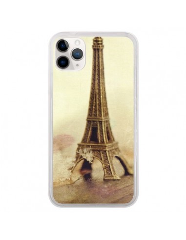 Coque iPhone 11 Pro Tour Eiffel Vintage - Irene Sneddon