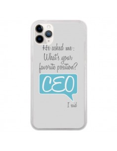 Coque iPhone 11 Pro What's your favorite position CEO I...