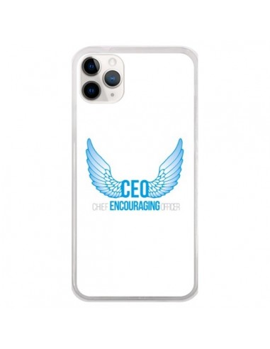 Coque iPhone 11 Pro CEO Chief Encouraging Officer Bleu - Shop Gasoline