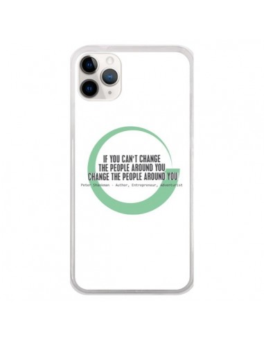 Coque iPhone 11 Pro Peter Shankman, Changing People - Shop Gasoline