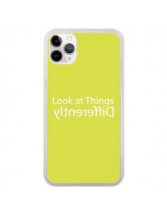 Coque iPhone 11 Pro Look at Different Things Yellow -...