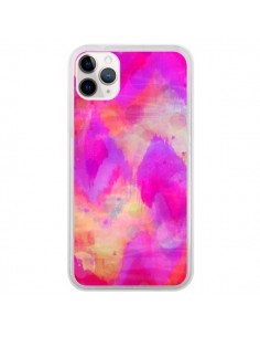 Coque iPhone 11 Pro Coeur Tribal Rose - Ebi Emporium