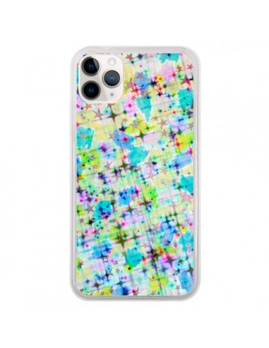 Coque iPhone 11 Pro Stars Etoiles Bleues - Ebi Emporium