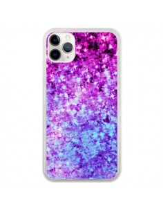 Coque iPhone 11 Pro Radiant Orchid Galaxy Paillettes -...
